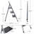 3 - Step Steel Lightweight Folding Step Ladder