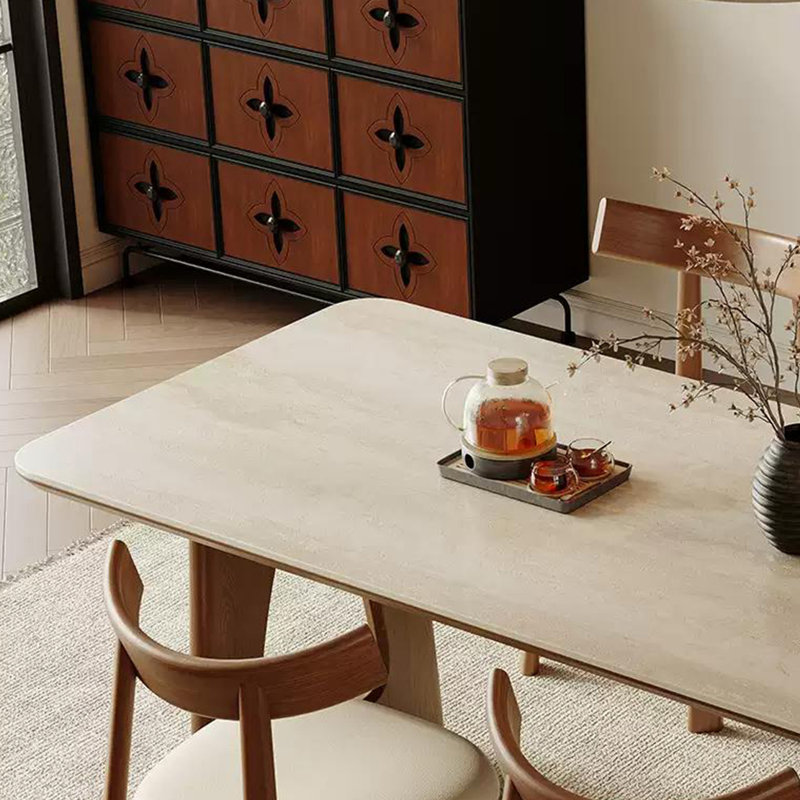 Table de salle à manger Minimalist Elegance, H 29,52 po x L 62,99 po x l 31,49 po