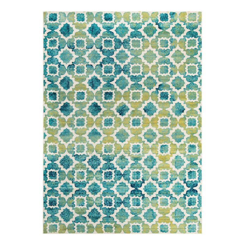 Analiese Geometric Indoor Rug, Rectangle 10' x 14'