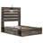Drystan Slat Headboard Design Bed with Drawers