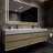 Albizu 84" Wall-Mounted Double Bathroom Vanity-69316053
