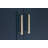 ARIEL Moille 54" Double Sink Bathroom Vanity in Midnight Blue, with 1.5 Carrara White Quartz Top, Rectangle Sink-293495738-321916656