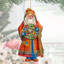 Ornements en bois «Santa's Wreath Of Joy» par G. Debrekht