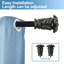 Tringle à rideaux simple ajustable Debolt-21683820-21683811