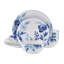 Darcy 12-Piece Lightweight Chip-Resistant Bone China Dinnerware Set, Service for 4