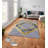 Luxurious Velvet Area Rug, 4.6 x 7.2 Feet | 100% Polyester, 740 g/m² | Non-Slip Felt Dot Underside, Machine Washable | Digital Print Design, Easy to Clean, Perfect for Living Room & Bedroom Décor-475208638