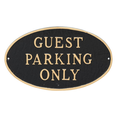 Plaque de jardin guest only