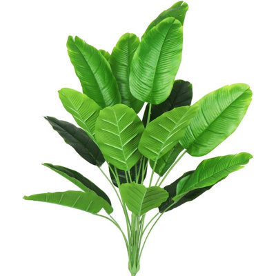 32 po plante artificielle feuille de bananier
