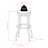 Clarksburg Swivel Upholstered Counter Stool with Metal Frame