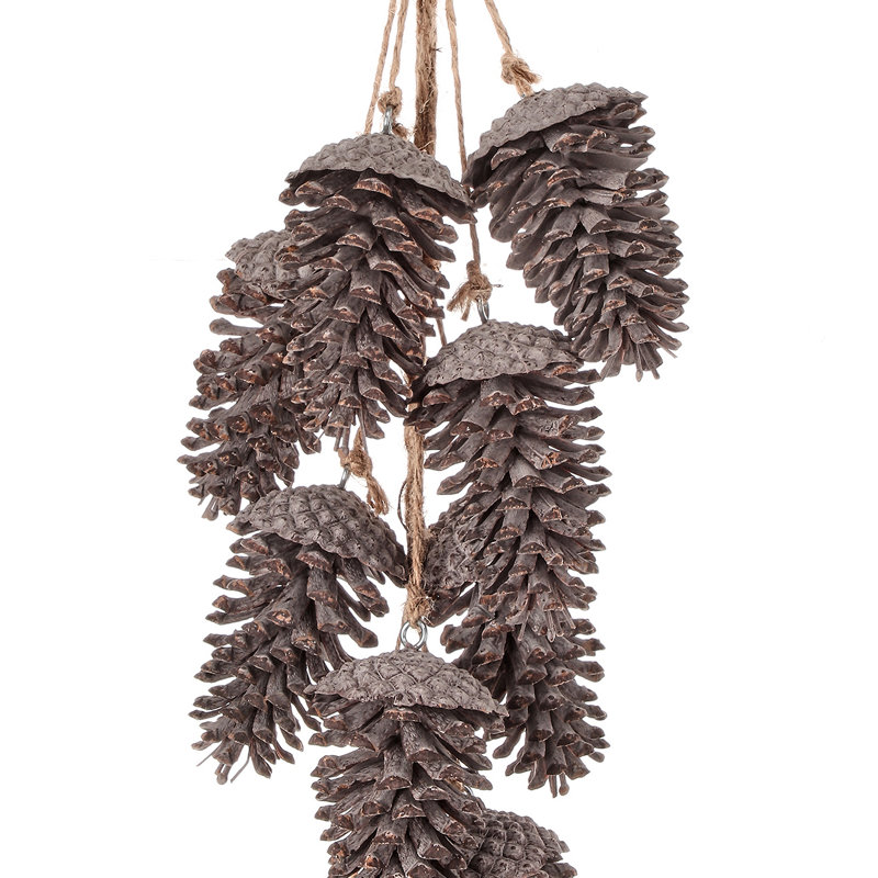 Goutte de chalet d'hiver 30 "avec jute