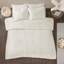 Ensemble d'édredon en chenille de coton touffeté 3 pièces-115820739-115820736