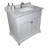 bathroom vanity top stone carrara new style tops with rectangle undermount ceramic sink and single faucet hole