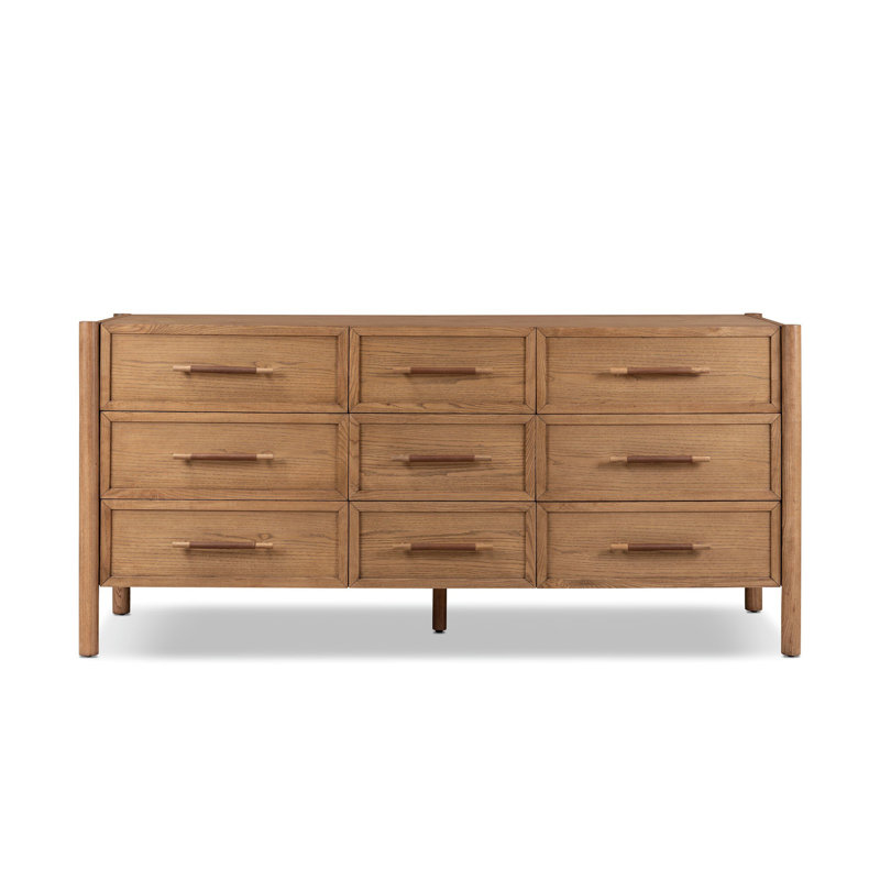 Salado 9 - Drawer Solid Wood Dresser