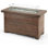 Bluegrass Living Rectangular MGO Propane Fire Pit Table&Glass Beads&Cover-Model#HF42603