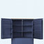 Grand garde-manger autoportant de 40,2 po x 20 po avec 2 tiroirs, 2 tablettes réglables et 8 tablettes de porte-166179436