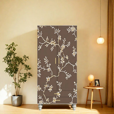Simple And Retro Branch Wardrobe