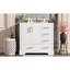 Meuble-lavabo traditionnel 36 po avec lavabo en céramique, armoire de salle de bain avec deux portes à fermeture douce et quatre tiroirs-120330075