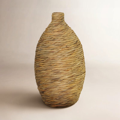 Sabre 21.75'' Handmade Seagrass Table Vase