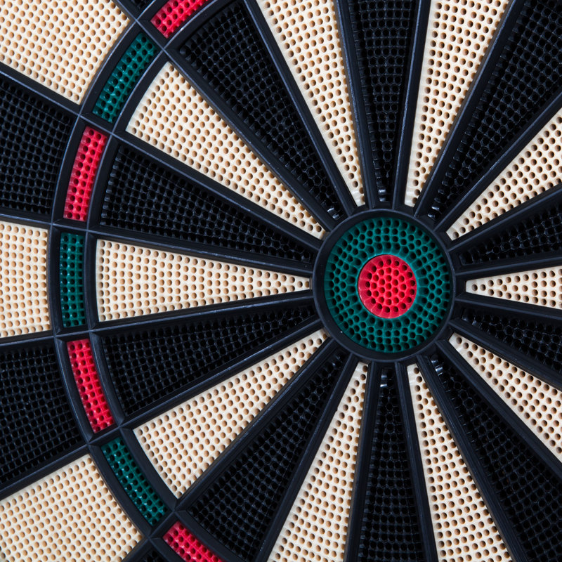 Arachnid Black Electronic Dartboard with Cabinet and Darts