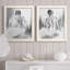 «Soft Silhouette V», ensemble de 2 reproductions sur toile-195628228-265539959-265539916
