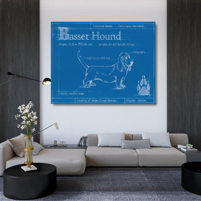 Blueprint Basset Hound