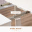 Foldable Table, Extendable Dining Table Seats 6-8 People-1544138166