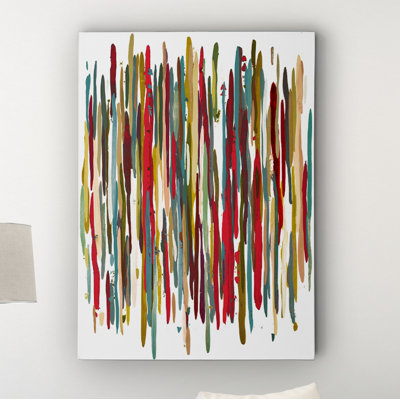 Premium Gallery «Colorful Moment V4», reproduction d'art sur toile tendue