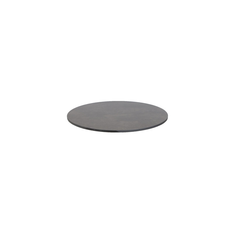 Outdoor Round, Lava Gray/Dark Gray, 27.6" W x 27.6" L x 17.79" H