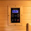 Vidalux Carbon Saunas FAR Infrared Sauna with Remote Control in Hemlock-118897781