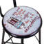 Desarae Counter Stool with Metal Frame