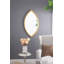 Miroir de décoration murale 23,7 x 42,8 po
