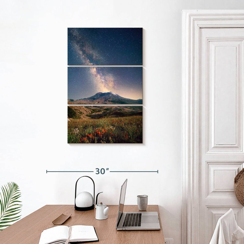 Oberle Mount St Helens Milky Way, 32" H x 20" W