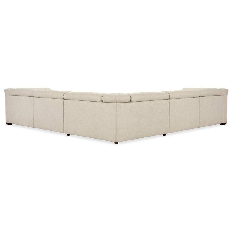 Savion Deux 5 Seat Sectional with Three Power Recliners and Six Power Headrests