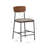 Bridgestone Upholstered Counter Stool with Metal Frame-1482371583