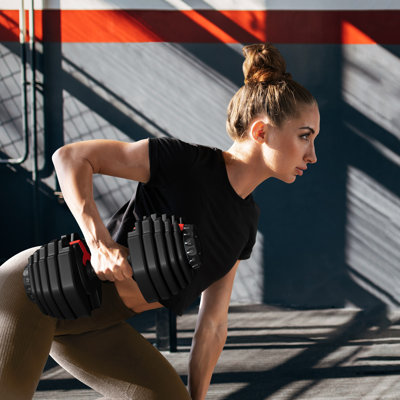 15-in-1 Quick-Adjust Dumbbell Weight  from 5LBS To 52.5LBS