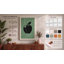 Apple in Green Mid-Century - Wrapped Canvas-1279261376-1279261404