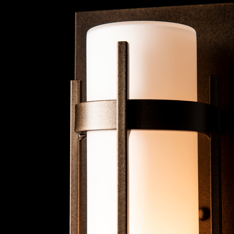 Banded Outdoor Flush Mount, Coastal Bronze, 25.9" H x 9.9" W x 8.1" D