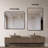 Metal Framed Rectangular Bathrrom Mirror-212052151-212052148-212052155