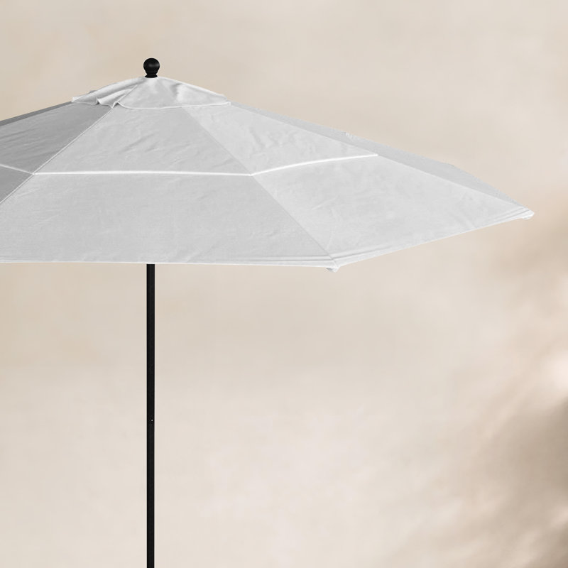 Parasol de marché 11 pi Delora, Naturel - Pacifica, Pierre noire