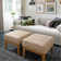 Annie Selke Home Judson Jute Blend Upholstered Bench | Wayfair