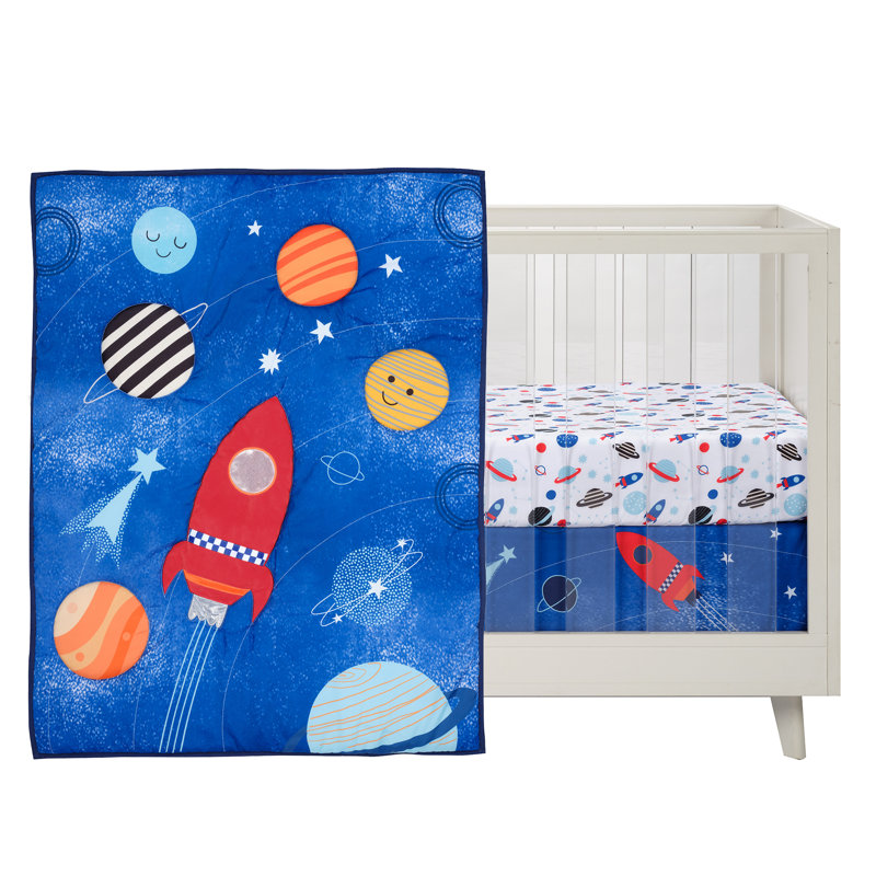 ENSEMBLE DE LIT 3PCS SPACE GALAXY