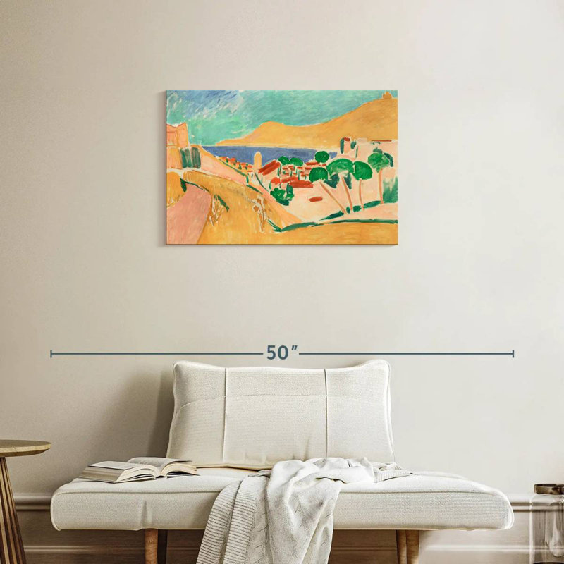 Gillard Collioure En Aout, H 20 po x l 30 po