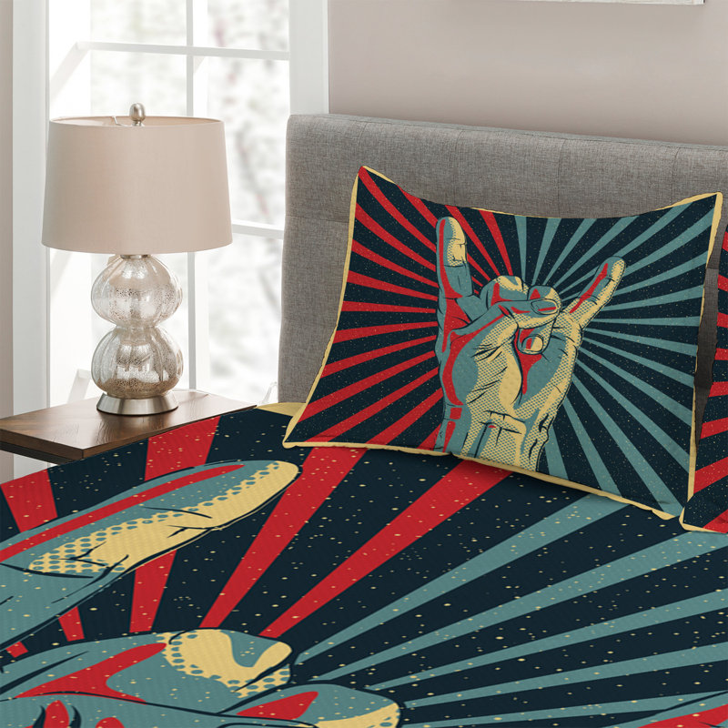 Music Polyester Coverlet