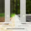 Pergola d'extérieur, auvent rétractable avec fixation magnétique