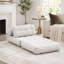 Canapé-lit pliant, fauteuil convertible avec oreiller et dossier, lit pliant portatif pour salon et chambre-758056967