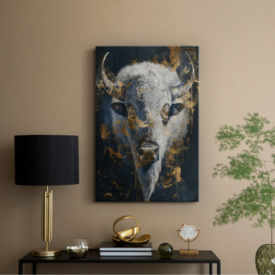 ANIMALS Series CXLV III - Toile tendue avec châssis Premium - Prêt à être accroché