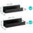 6 Pack Magnetic Spice Rack, Metal, Matte Black