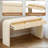 Fluted Console Table With 2 Drawers And Rounded Corners – Modern Entryway Storage Sofa Table For Hallway Or Living Room-635303505