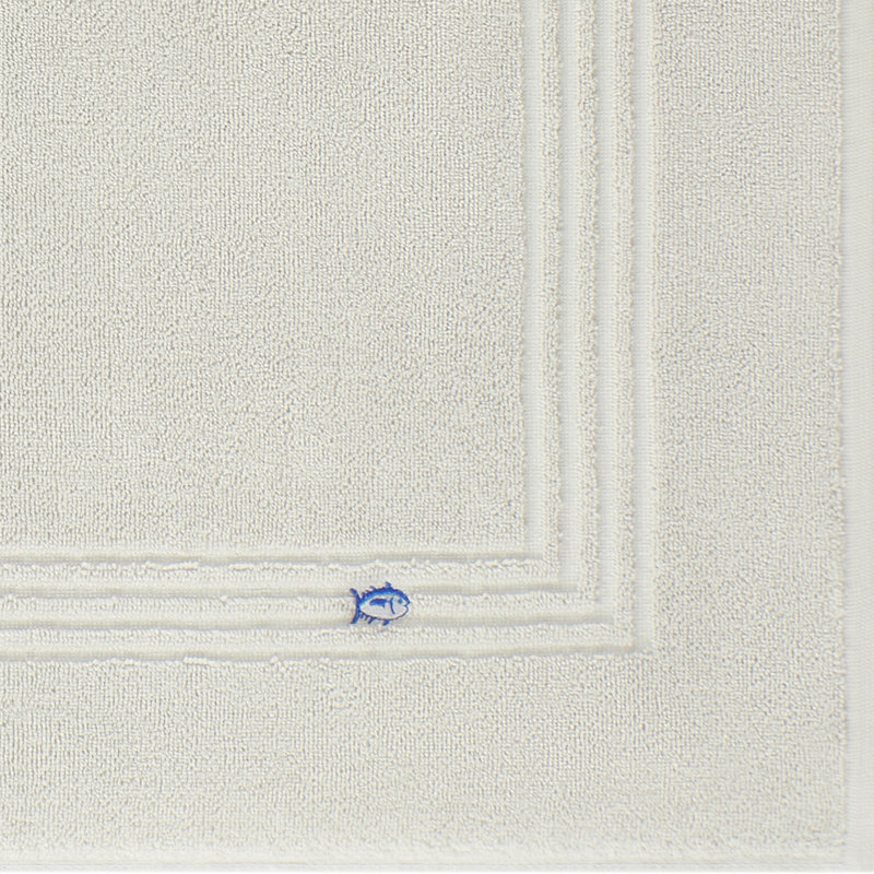 Southern Tide Optical Bath Mat, Gray