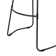 Racette Counter Stool with Metal Frame